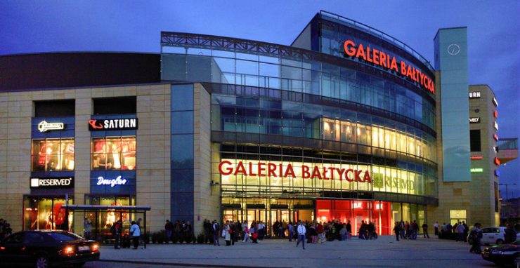 Торговый центр Galeria Bałtycka в Гданьске