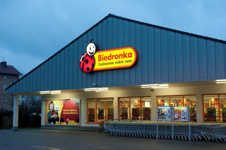 Супермаркет Biedronka в Ольштыне