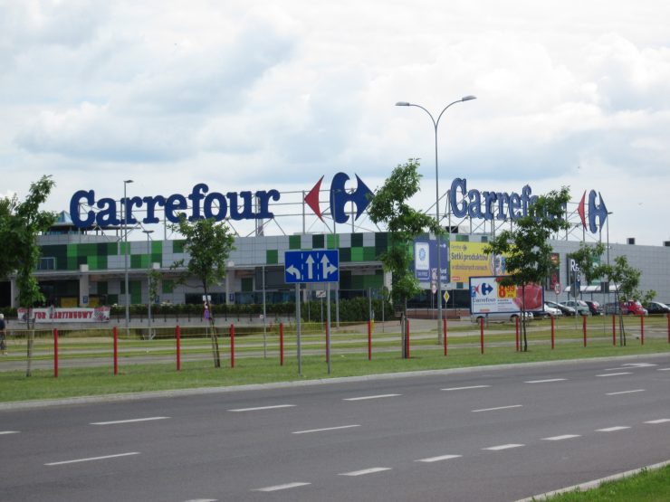 Супермаркет Carrefour в Ольштыне