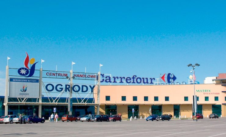 Супермаркет Carrefour в Эльблонге