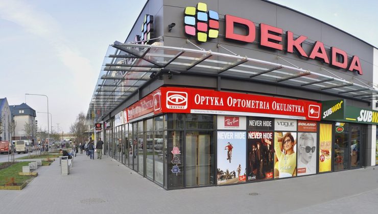 Торговый центр DEKADA в Ольштыне