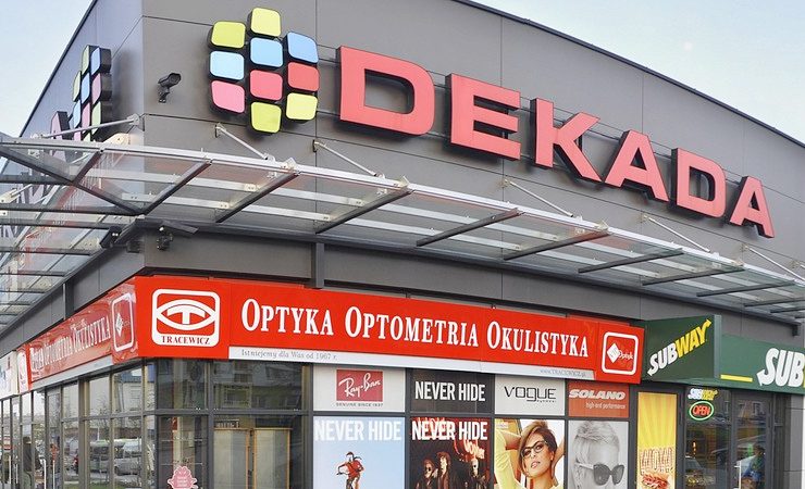 Торговый центр DEKADA в Ольштыне