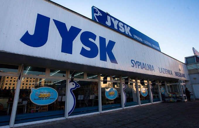 Магазин товаров для дома JYSK в Ольштыне