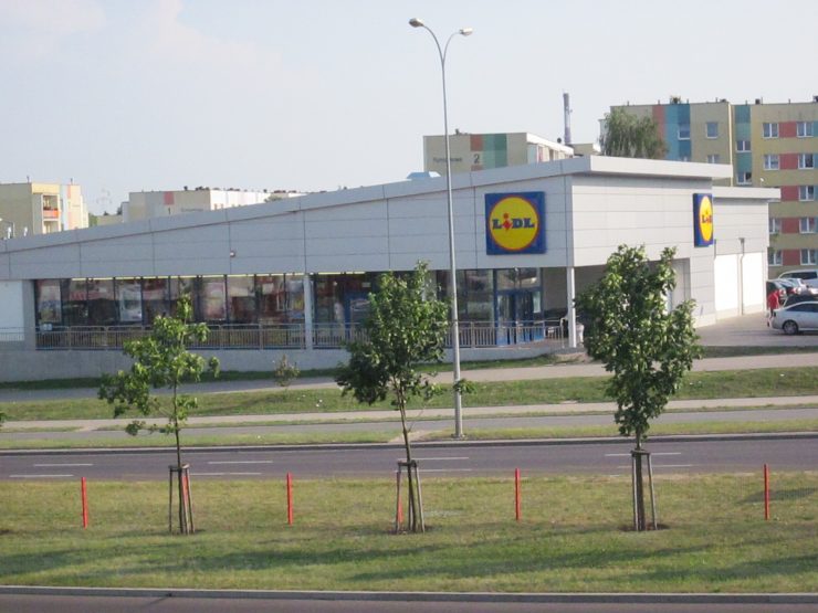 Супермаркет Lidl в Гданьске