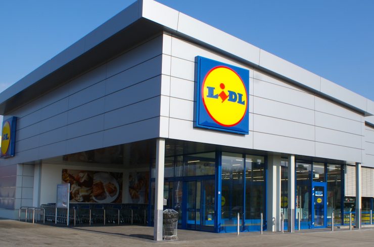 Супермаркет LIDL в Эльблонге