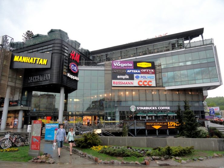 Торговый центр Manhattan в Гданьске