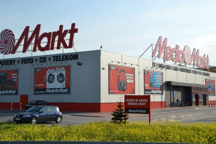 Магазин бытовой техники Media Markt в Ольштыне