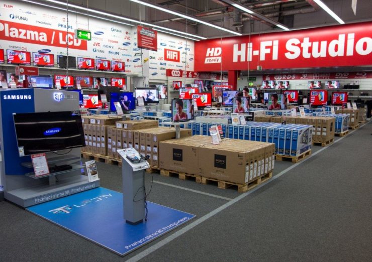 Магазин бытовой техники Media Markt в Ольштыне