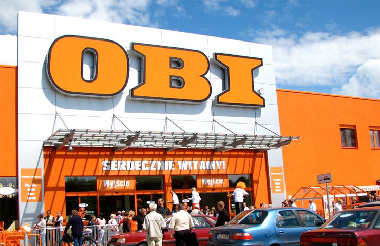 Строительный гипермаркет OBI в Гданьске