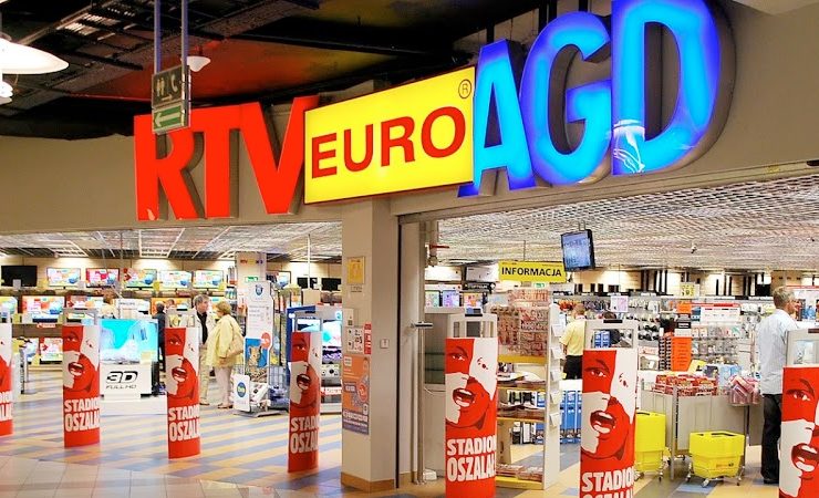 Магазин бытовой техники RTV EURO AGD в Гдыне