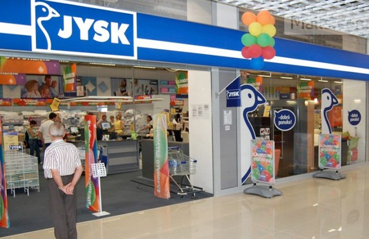 Магазин Jysk в Гданьске