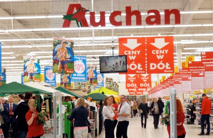 Супермаркет Auchan в Гдыне